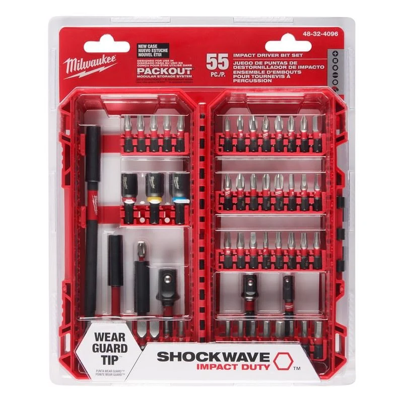 Milwaukee 48-32-4096 SHOCKWAVE Impact Duty Driver Bit Set - 55PC - Image 2