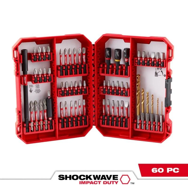Milwaukee 48-32-4097 SHOCKWAVE Impact Duty Drill and Drive Set - 60PC - Image 3