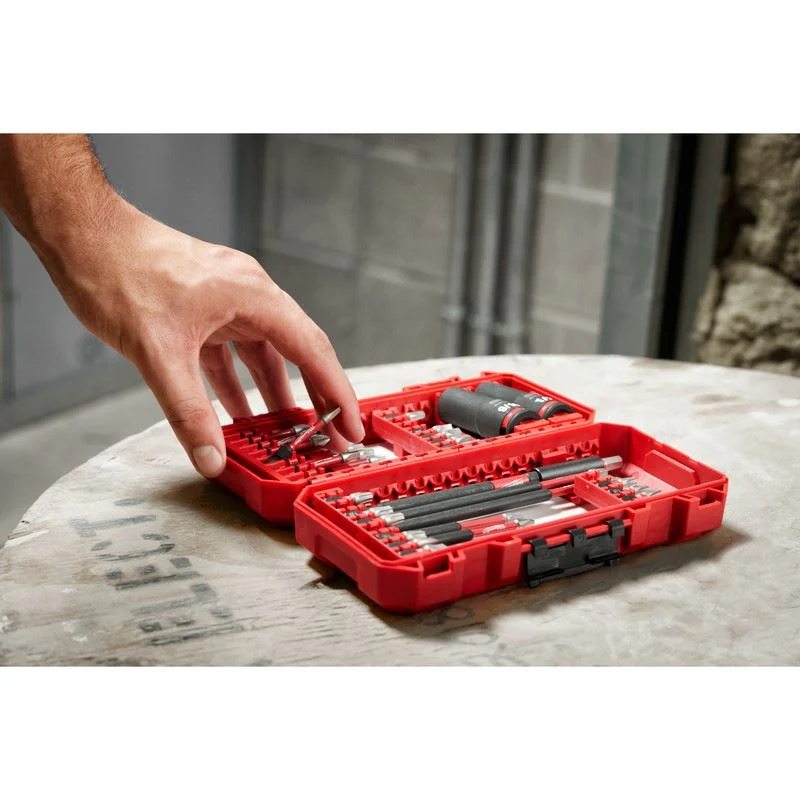 Milwaukee 48-32-4098 SHOCKWAVE Impact Duty Drill, Drive and Fasten Set - 75PC - Image 4