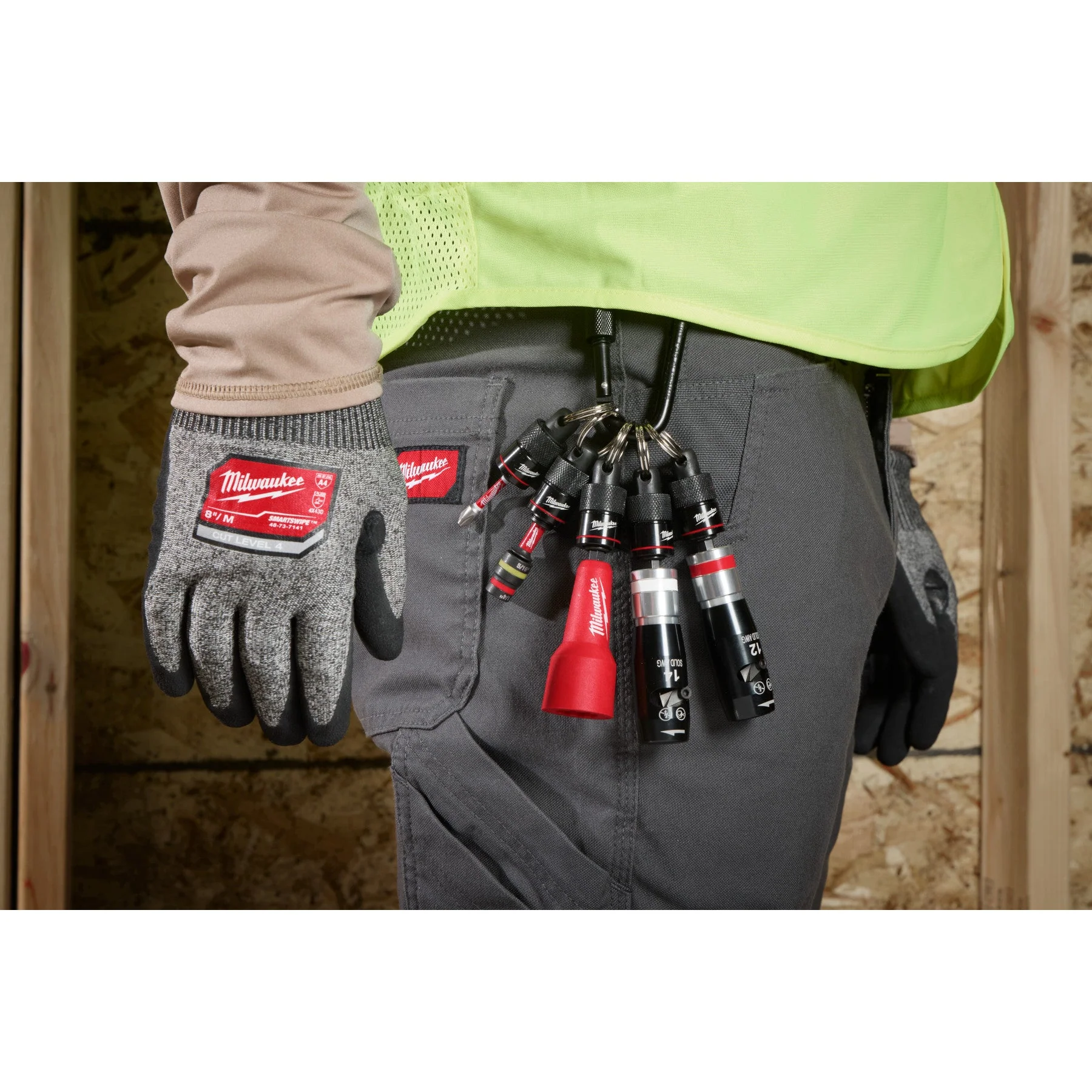 Milwaukee 48-32-4537 5PC Bit Holder with Carabiner - Image 7