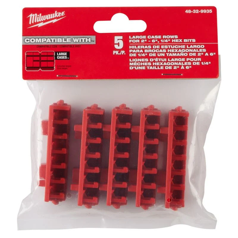 Milwaukee 48-32-9935 Large Case Rows for Impact Driver Accessories 5PK - Image 4