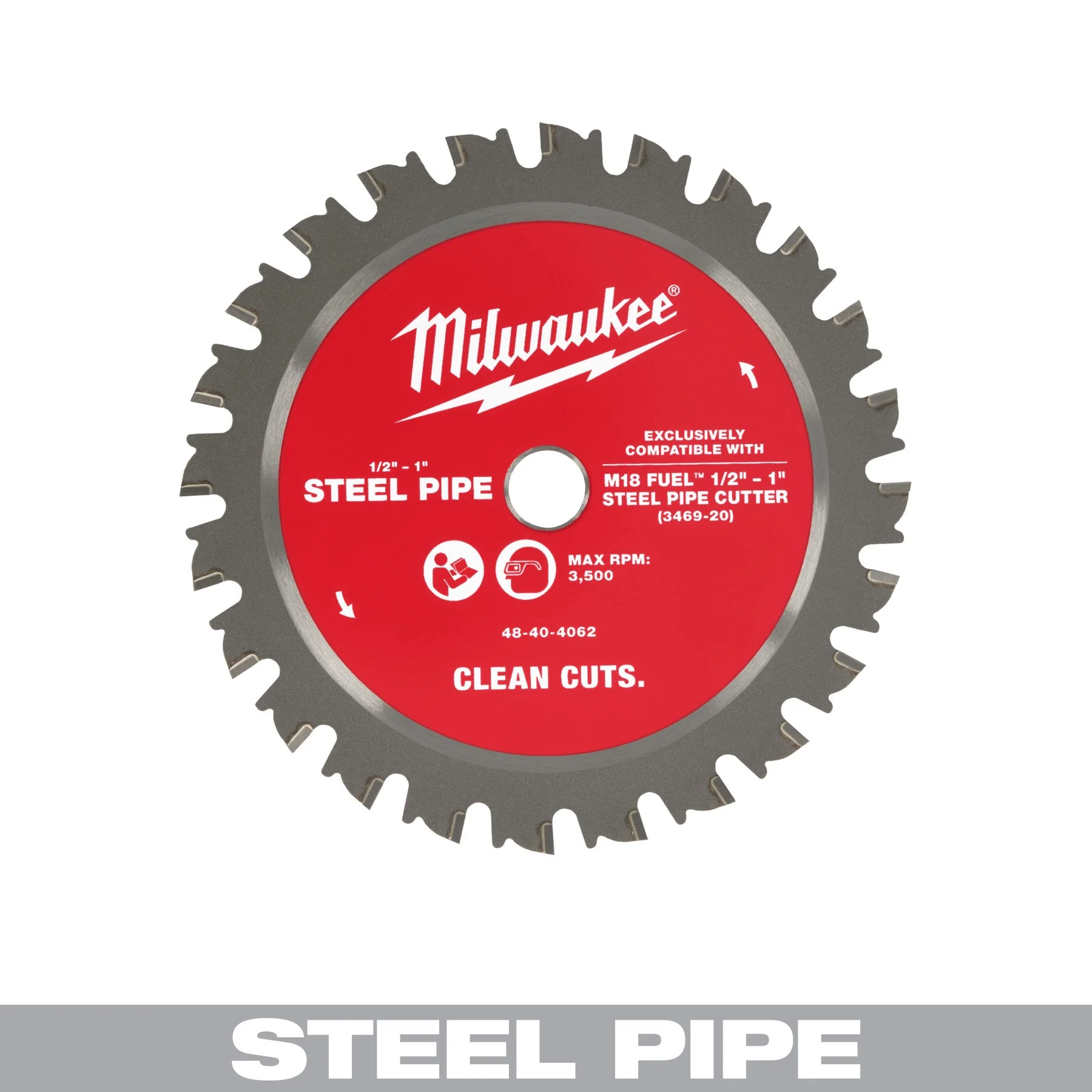Milwaukee 48-40-4062 1/2” – 1” Steel Pipe Cutting Blade - Image 6