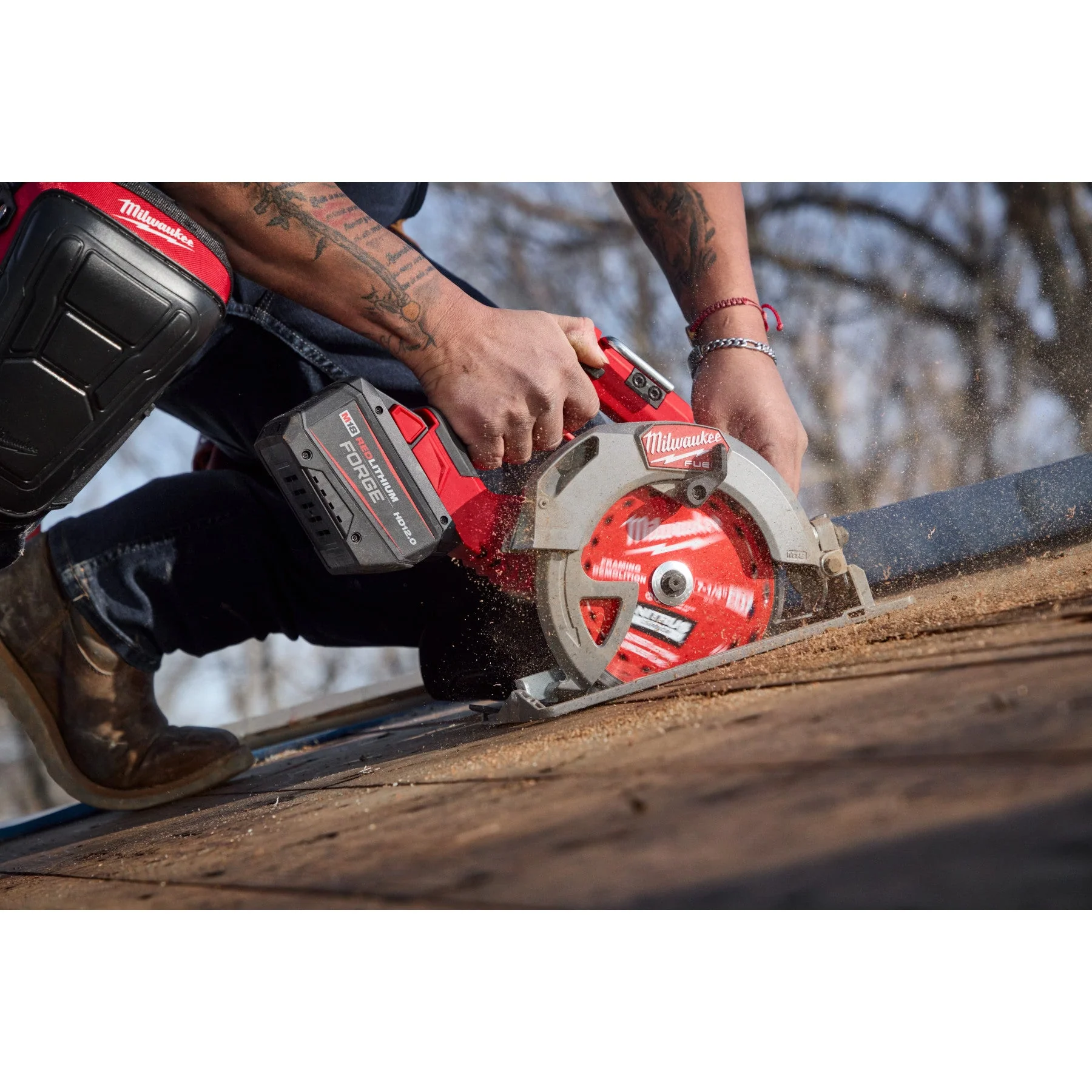 Milwaukee 48-41-0750 7-1/4” 24T NITRUS™ Carbide Framing & Demolition Circular Saw Blade - Image 8