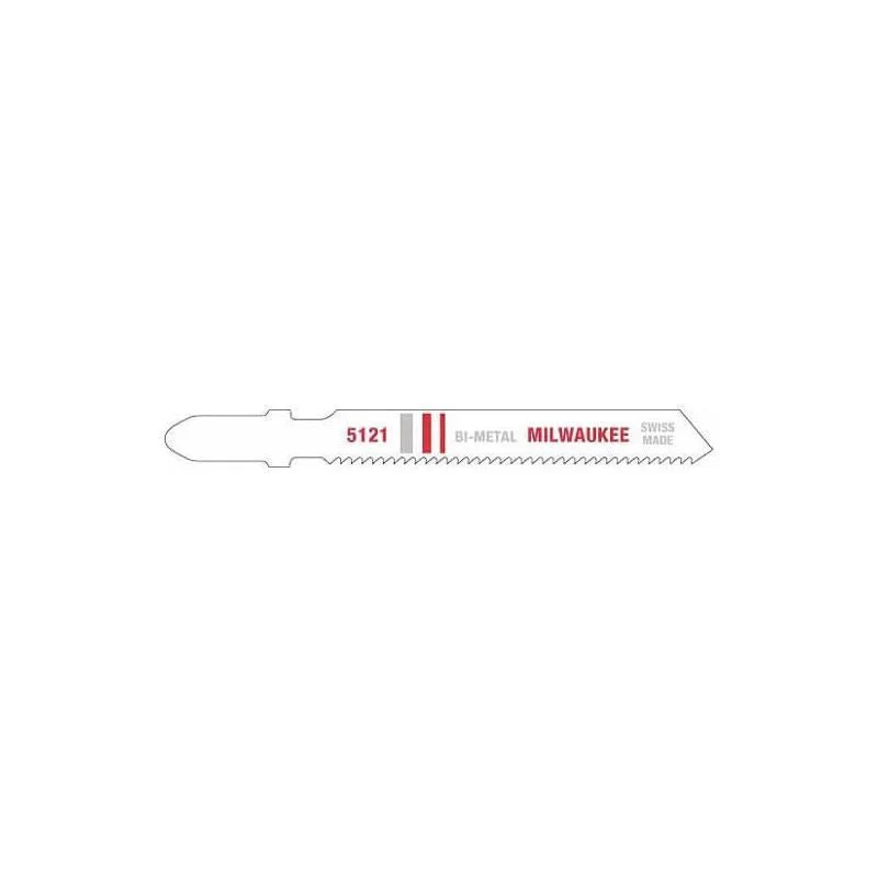 Milwaukee 48-42-5121 3"" 18 TPI Bi-Metal Jig Saw Blade (5 PK)