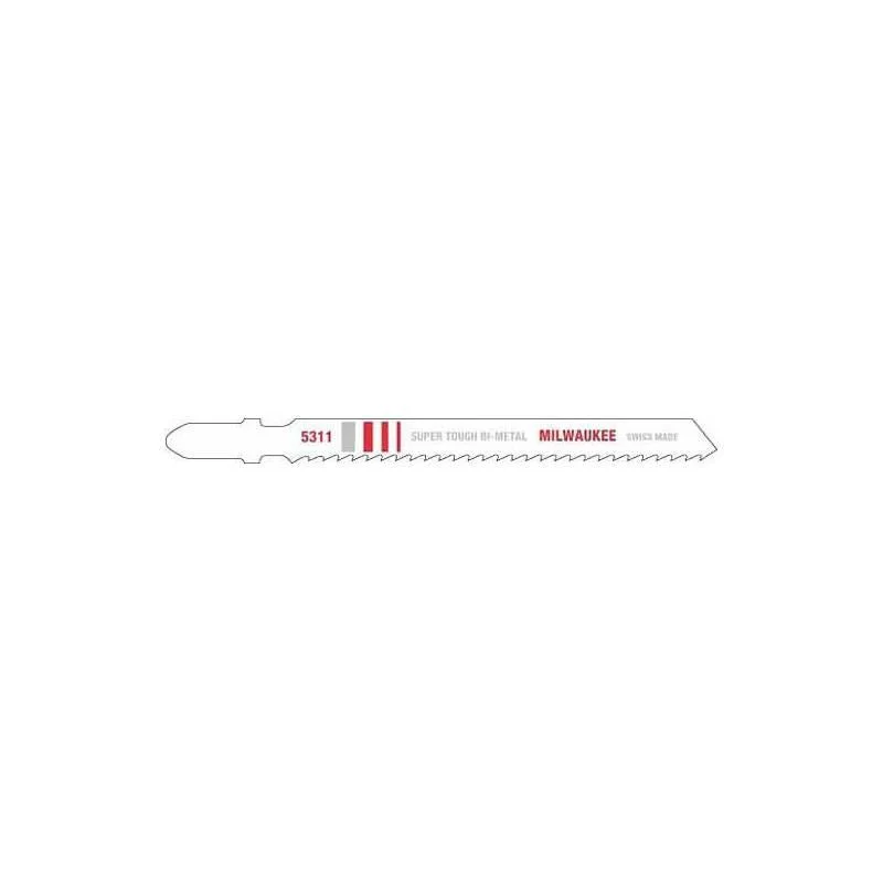 Milwaukee 48-42-5311 4"" 10 TPI Bi-metal Jig Saw Blade (5 PK)