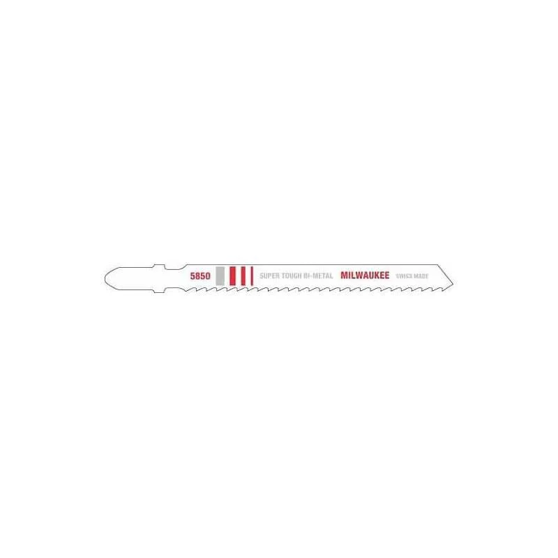 Milwaukee | 48-42-5850 4" 8 TPI Bi-Metal Jig Saw Blade (5 Pack)