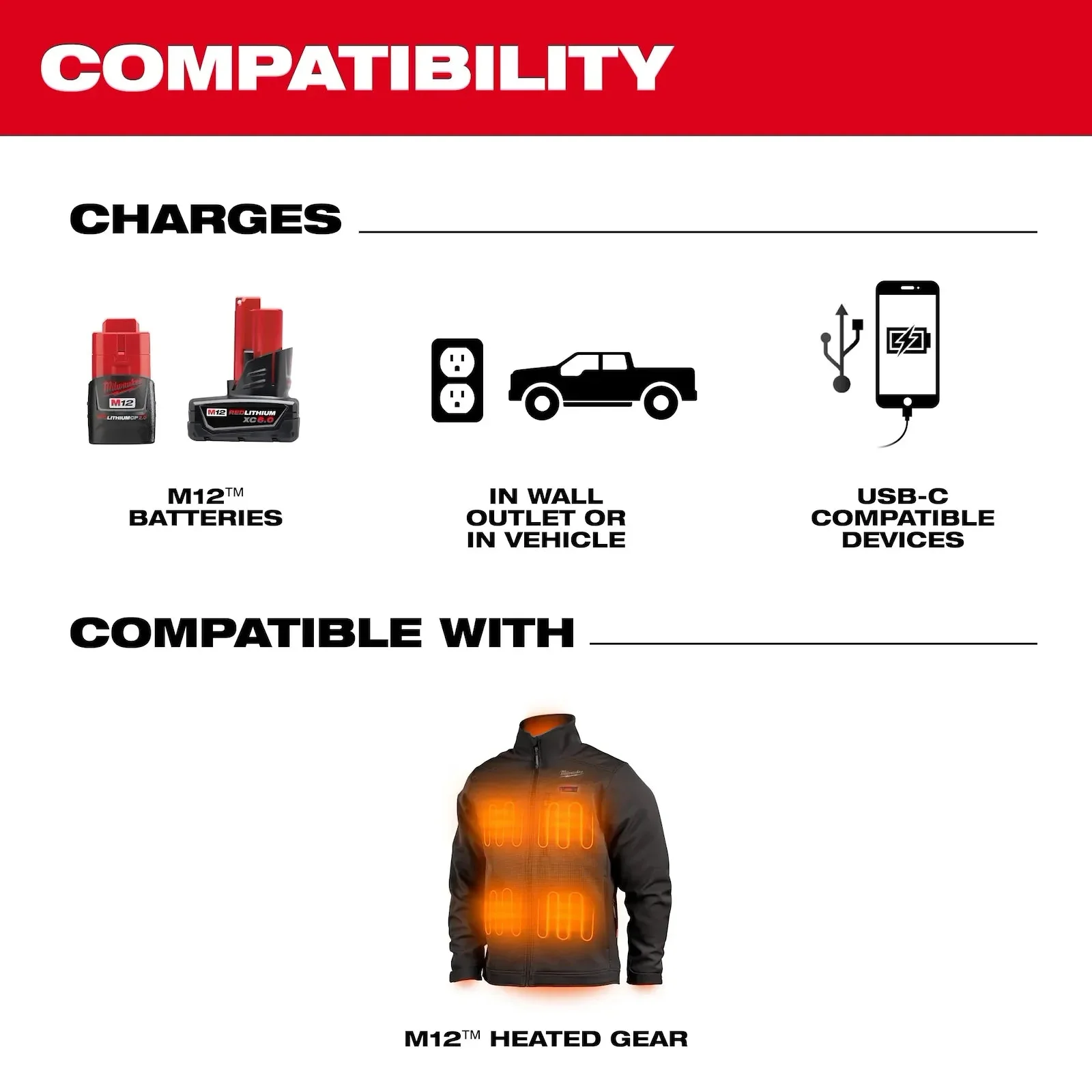 MILWAUKEE 48-59-1211 M12™ TOP-OFF™ Power Supply and Charger - Image 4