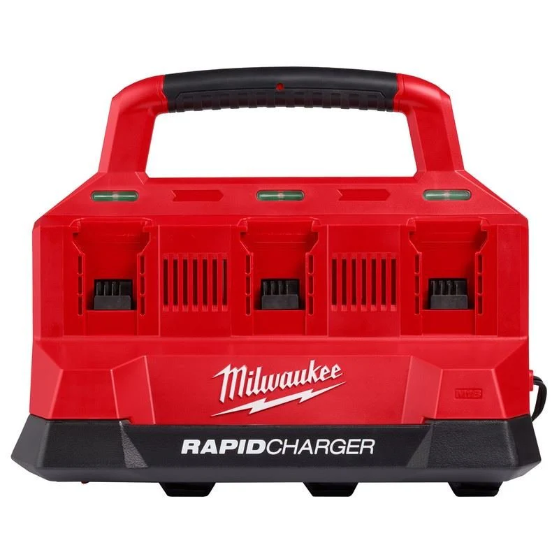 Milwaukee 48-59-1809 M18 PACKOUT Six Bay Rapid Charger - Image 2