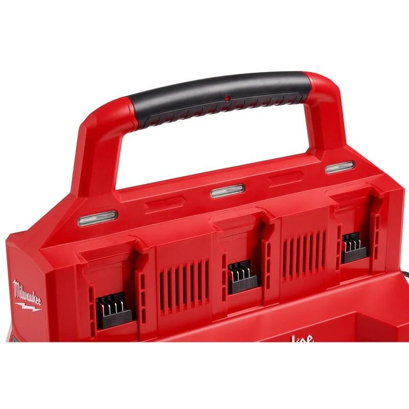 Milwaukee 48-59-1809 M18 PACKOUT Six Bay Rapid Charger - Image 7