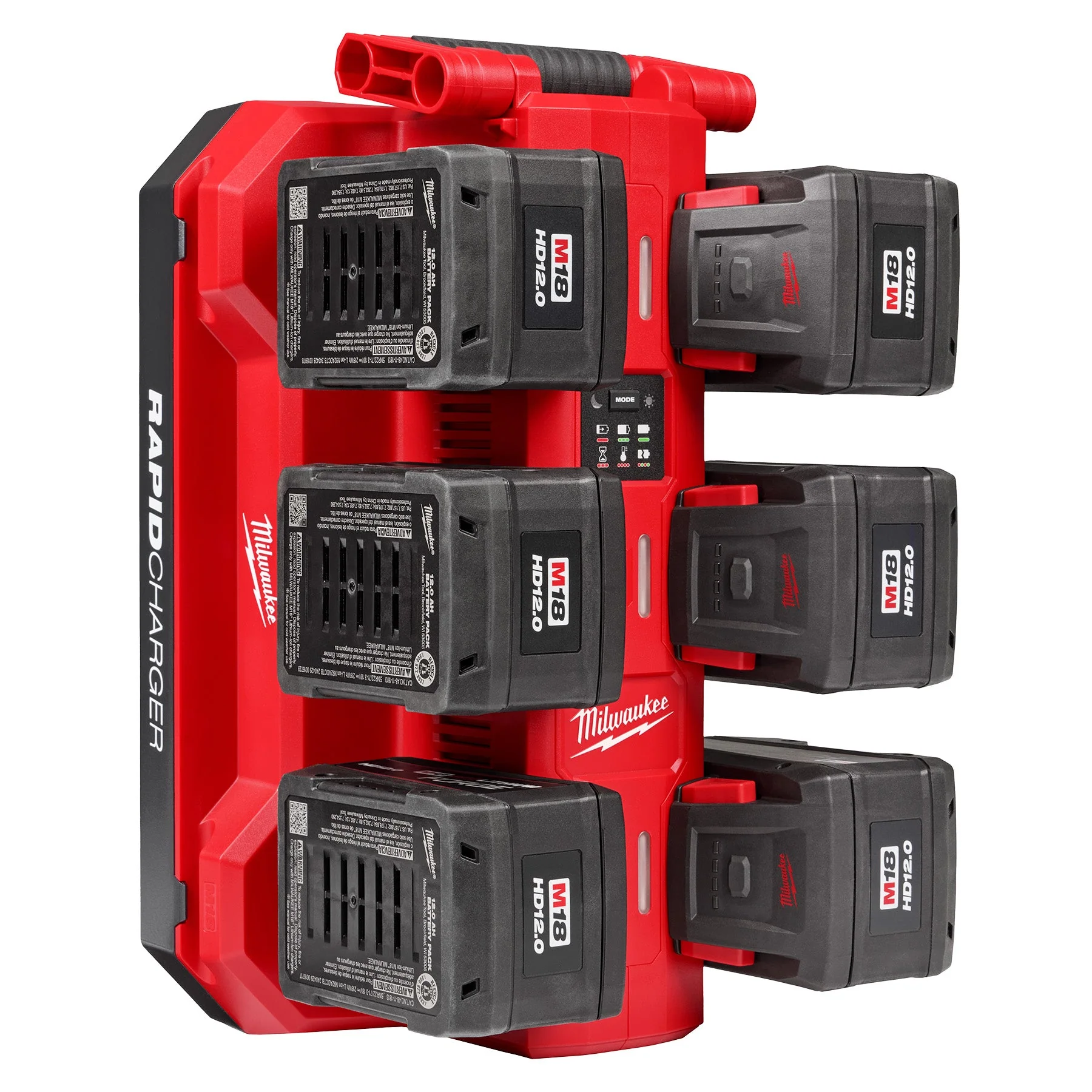 Milwaukee 48-59-1817 M18™ Six Bay Daisy Chain Rapid Charger - Image 24