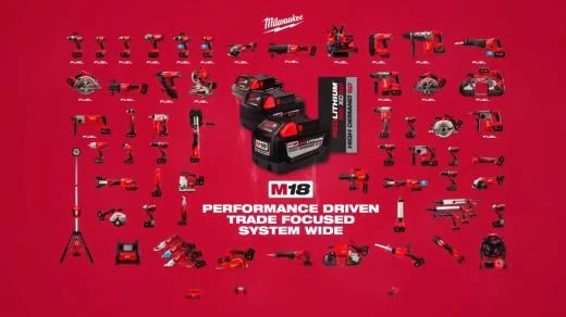 Milwaukee 48-59-1835 M18™ REDLITHIUM™ HIGH OUTPUT™ CP3.0 Starter Kit - Image 2