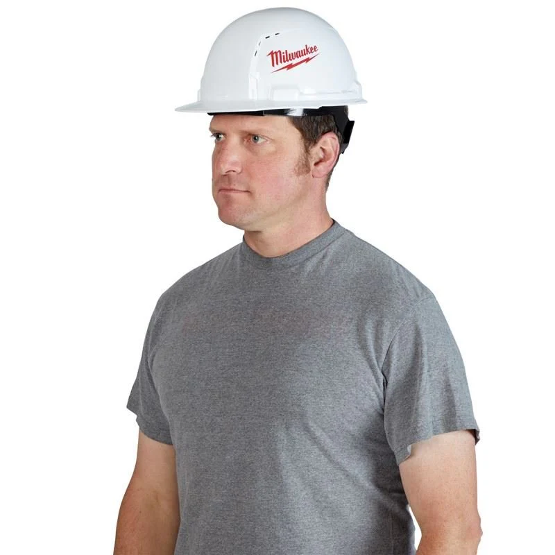 Milwaukee 48-73-1000 Front Brim Vented Hard Hat with BOLT Accessories- Type 1 Class C - Image 8