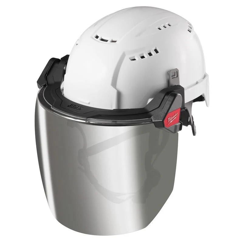 Milwaukee 48-73-1429 BOLT Full Face Shield - Mirrored Dual Coat Lens (Compatible with Milwaukee BOLT Safety Helmets & BOLT Hard Hats) - Image 4