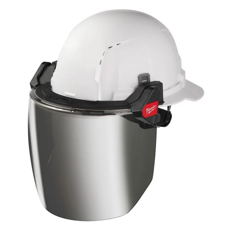 Milwaukee 48-73-1437 10pk Mirrored Face Shield Replacement Lenses (Helmet & Hard Hat Frame) - Image 3