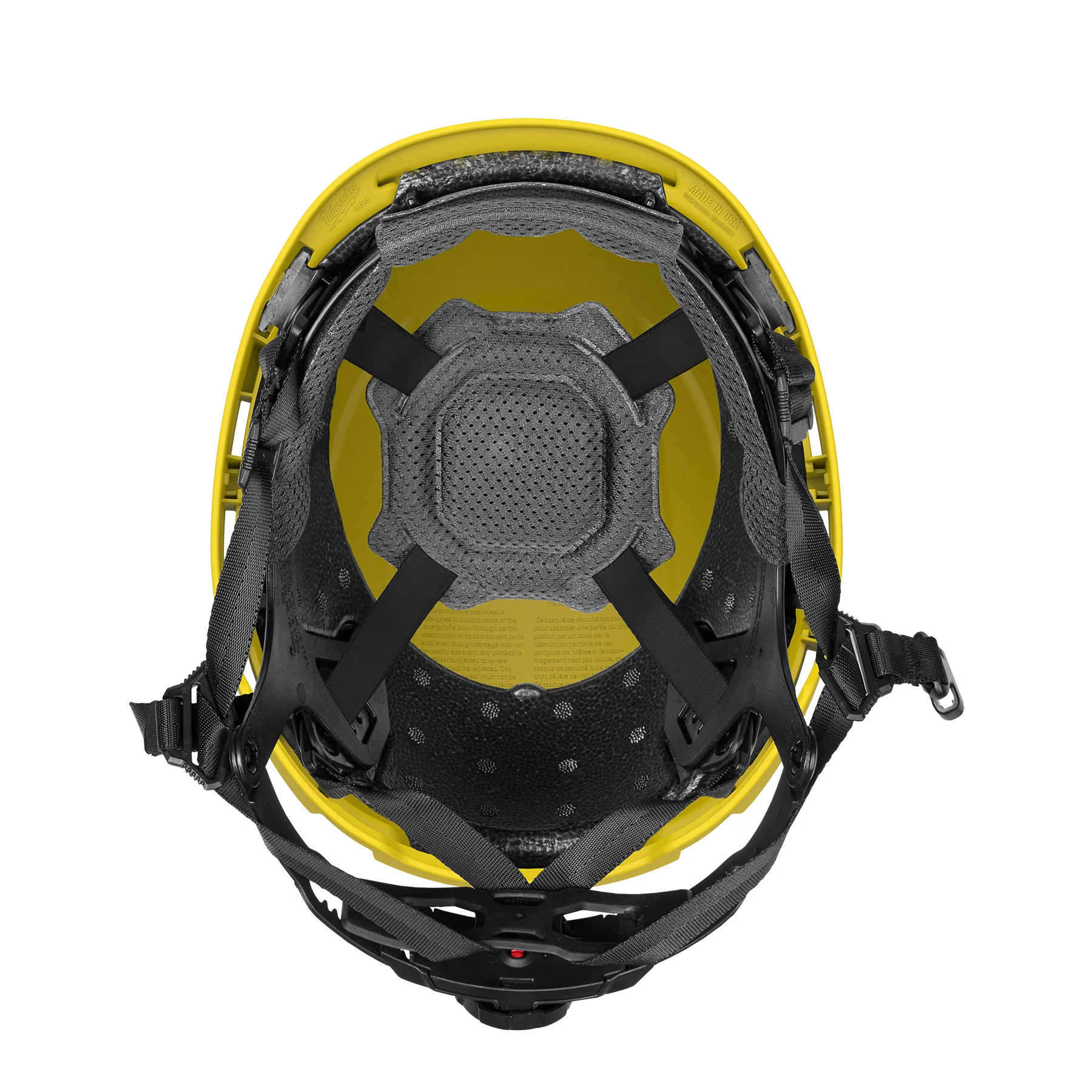Milwaukee 48-73-1503 BOLT™ CSA/ANSI Type 2 Yellow Non-Vented Safety Helmet w/4PT Chinstrap - Class E - Image 2