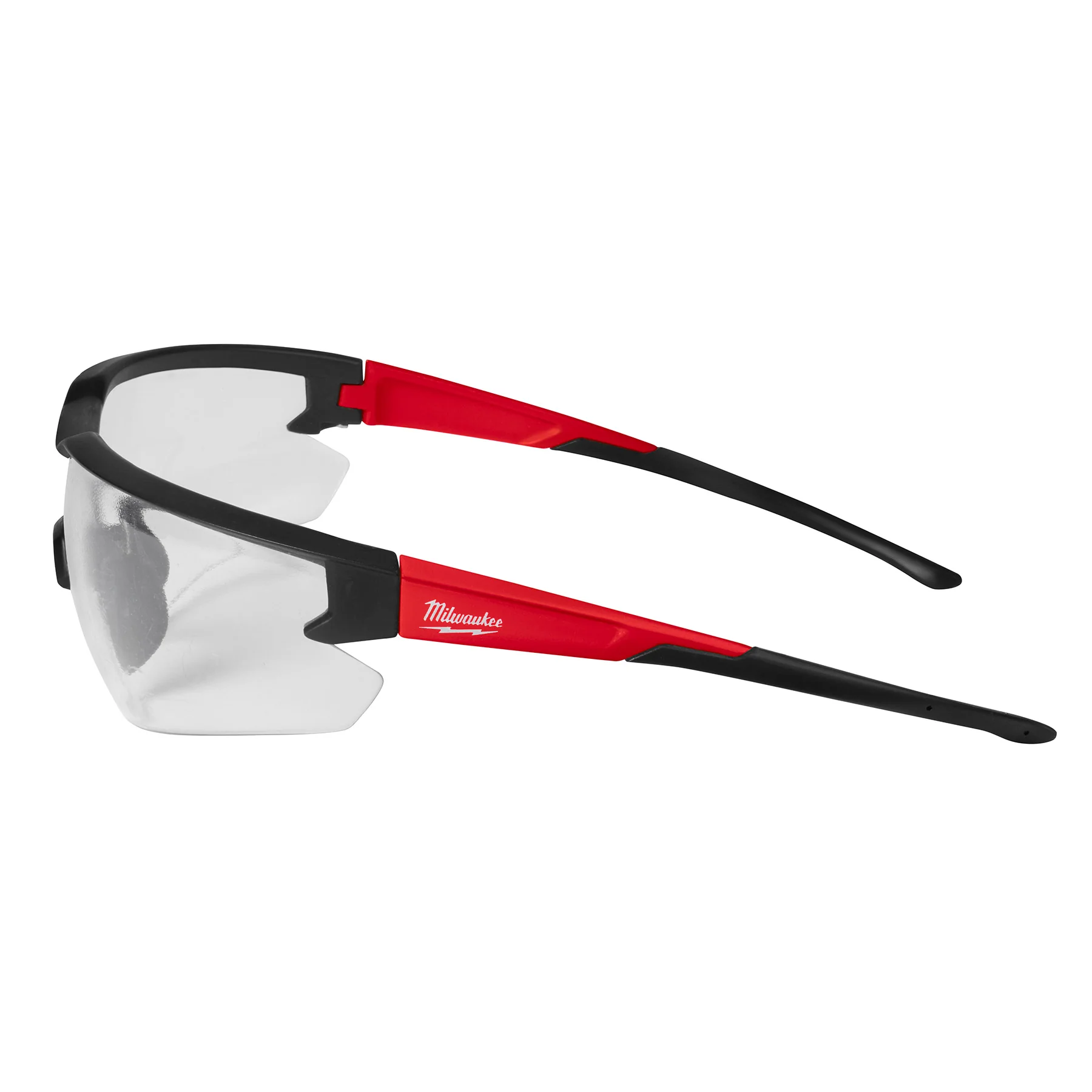 Milwaukee 48-73-2052 3PK Safety Glasses - Clear Anti-Scratch Lenses - Image 3