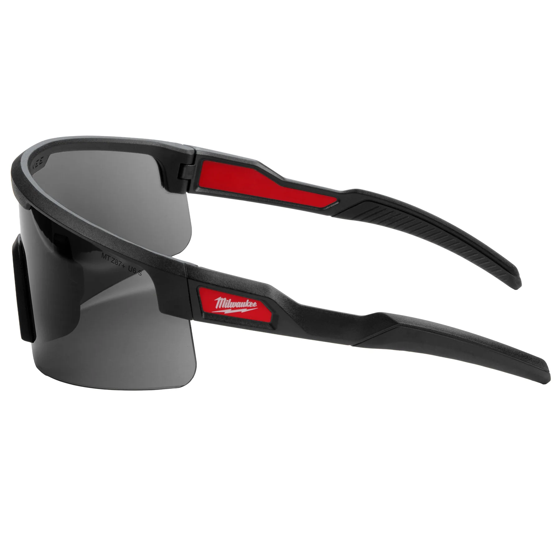 Milwaukee 48-73-2504 Wrap Around Safety Glasses - Tinted Anti-Scratch Lenses - Image 2