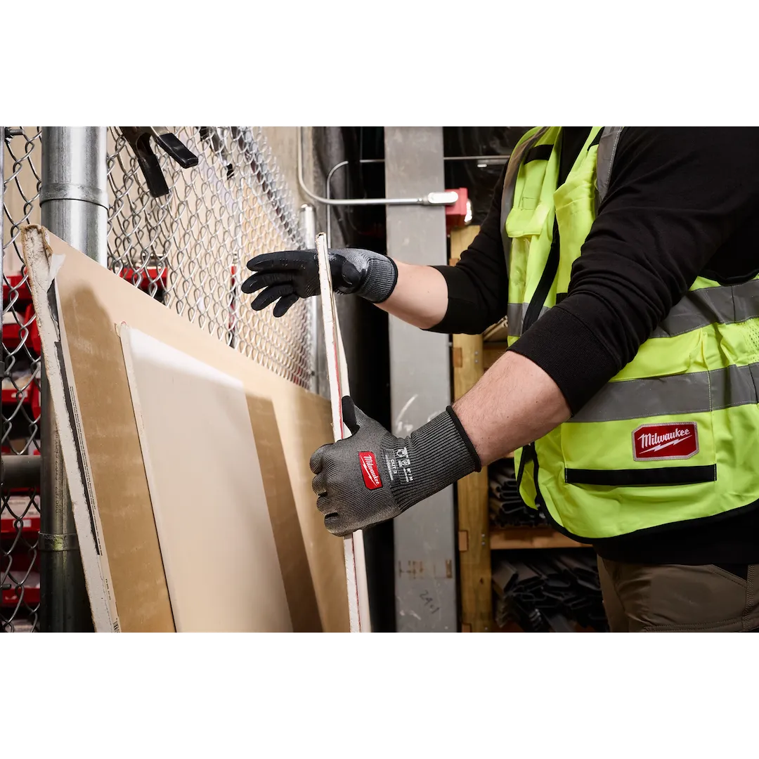 Milwaukee 48-73-6931 Cut Level 3 High Dexterity Nitrile Dipped Gloves with WEAR-DEFENSE™ Protection - Medium - Image 6