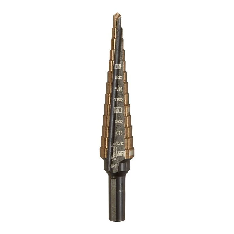 Milwaukee 48-89-9281 No.1 (1/8 - 1/2 in) Cobalt Step Drill Bit - Image 3