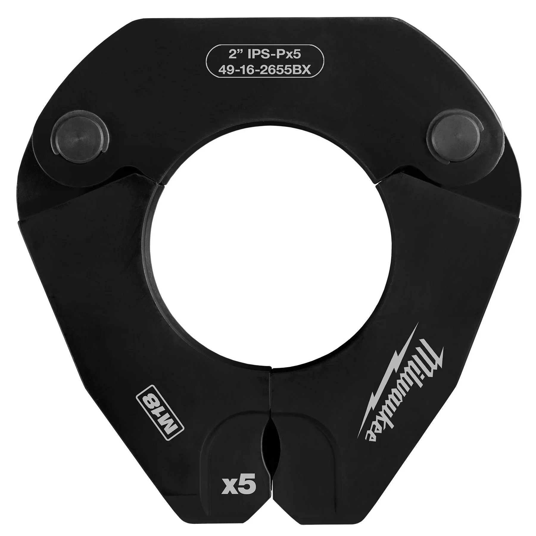 Milwaukee 49-16-2683 IPS-P Pivoting Press Ring Kit - 1/2"-1" Jaws & 1-1/4"-2" Rings - Image 11