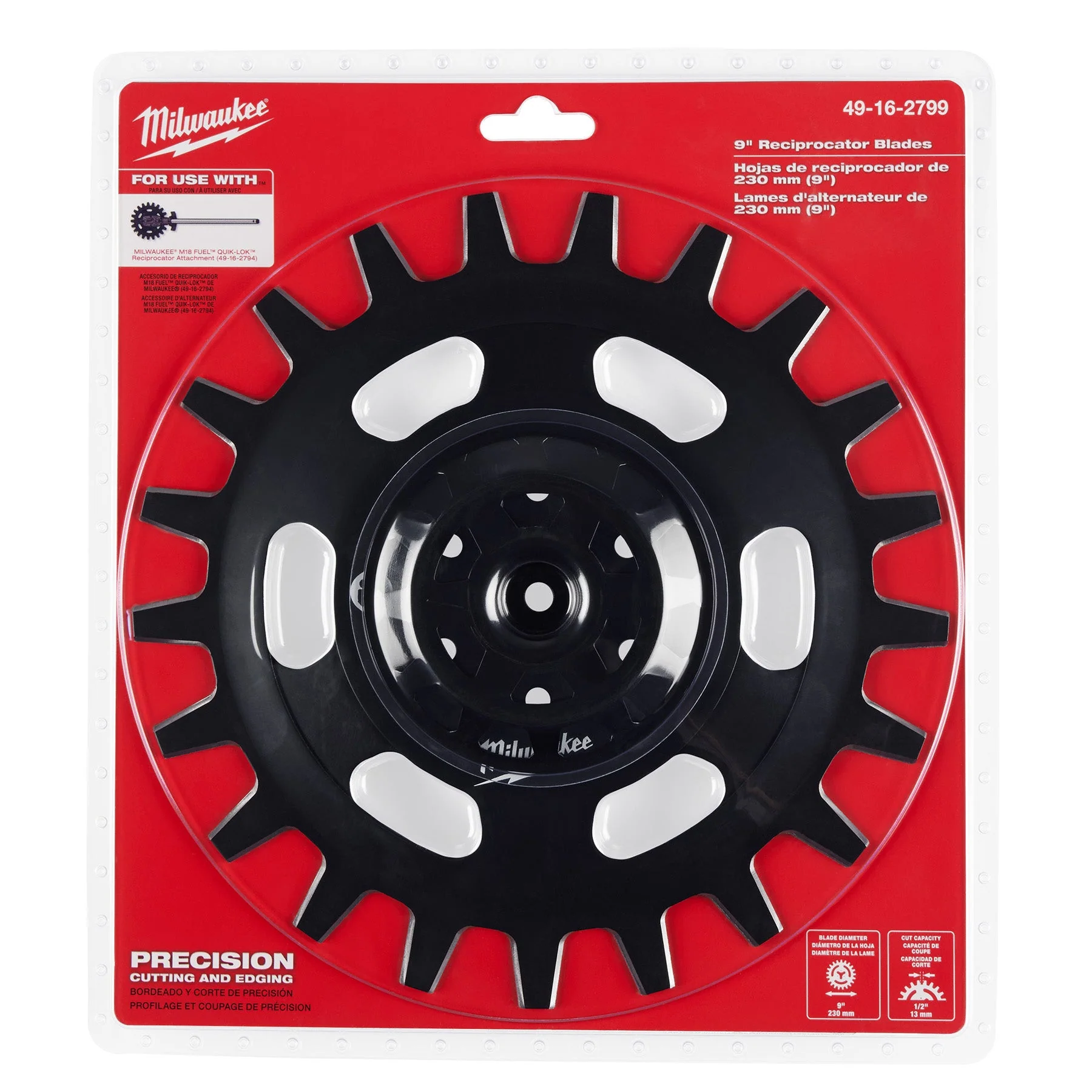 Milwaukee 49-16-2799 9" Reciprocator Blades - Image 3