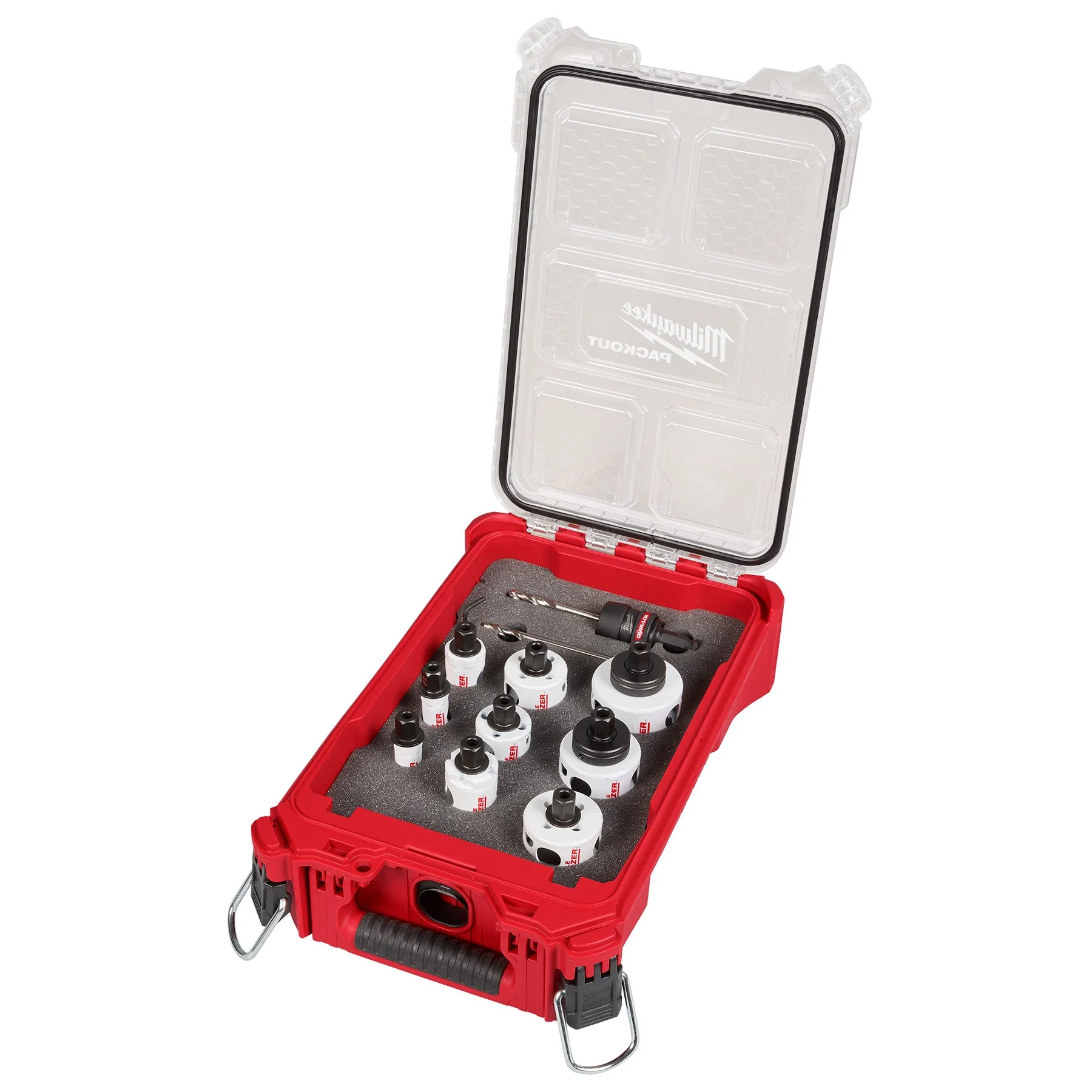 Milwaukee 49-22-4702 12PC QUIK LOK™ HOLE DOZER™ Bi-Metal Kit with PACKOUT™ Compact Organizer - Image 2