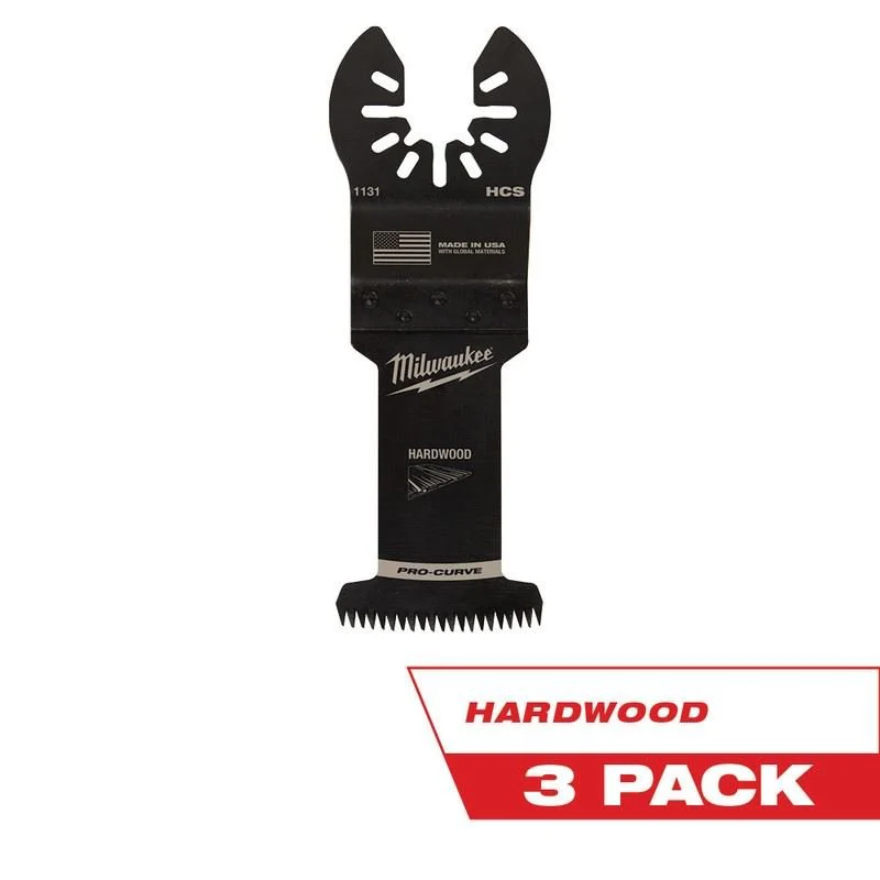 Milwaukee 49-25-1133 OPEN-LOK 1-3/8 in Hcs Japanese Tooth Pro-Curve Hardwood Blade 3 Pk - Image 2