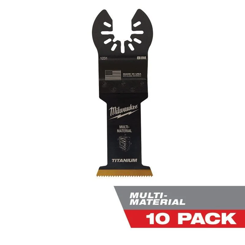 Milwaukee 49-25-1239 OPEN-LOK 1-3/8 in Titanium Enhanced Bi-Metal Multi-Material Blades 10 Pk - Image 2