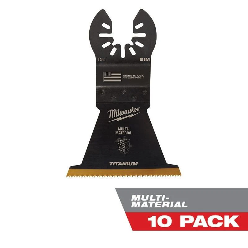 Milwaukee 49-25-1249 OPEN-LOK 2-1/2 in Titanium Enhanced Bi-Metal Multi-Material Blades 10 Pk - Image 2