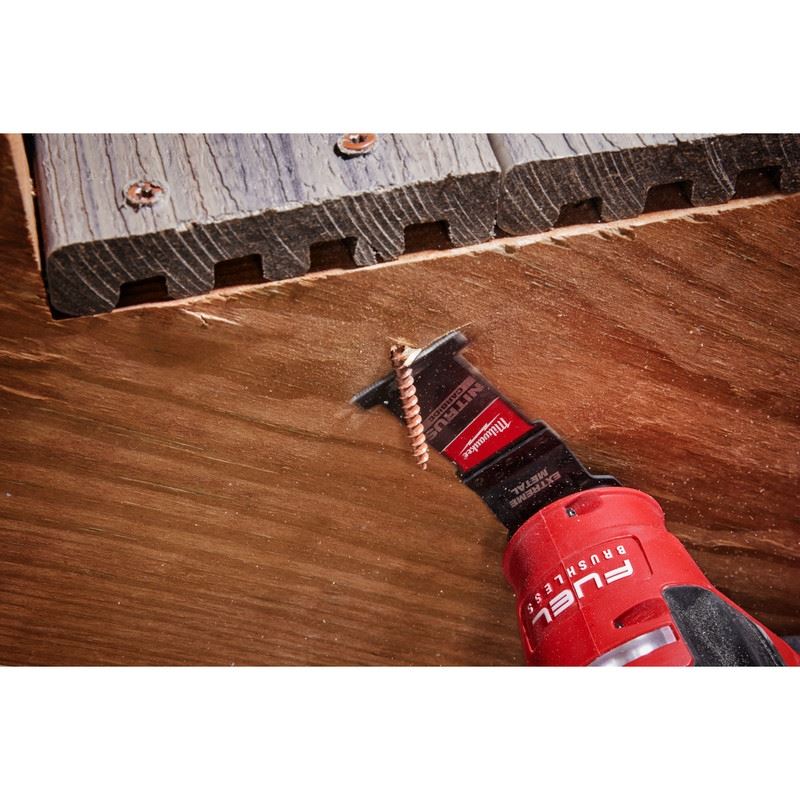 Milwaukee 49-25-1561 NITRUS CARBIDE Extreme Metal Universal Fit OPEN-LOK Multi-Tool Blade - 1pk - Image 10