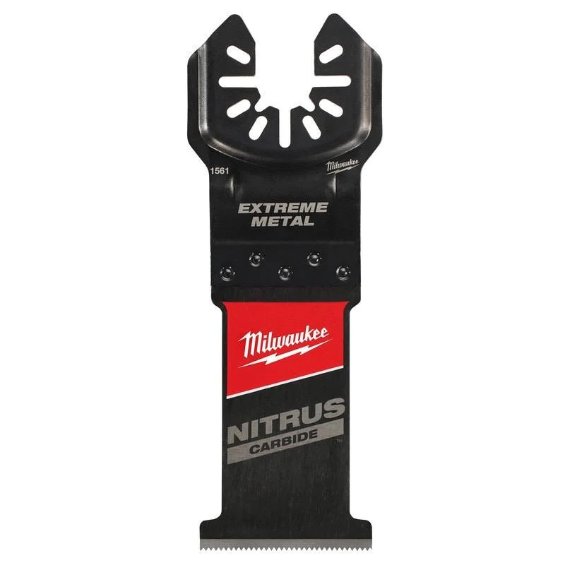 Milwaukee 49-25-1561 NITRUS CARBIDE Extreme Metal Universal Fit OPEN-LOK Multi-Tool Blade - 1pk - Image 3