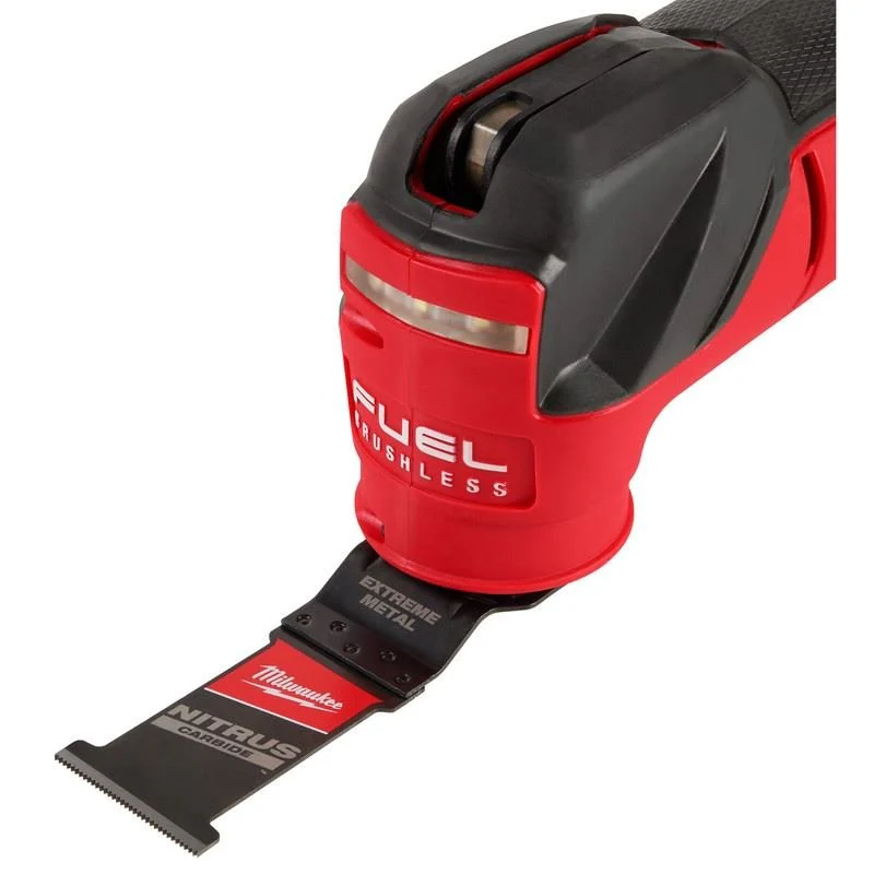Milwaukee 49-25-1563 NITRUS CARBIDE Extreme Metal Universal Fit OPEN-LOK Multi-Tool Blade - 3pk - Image 4