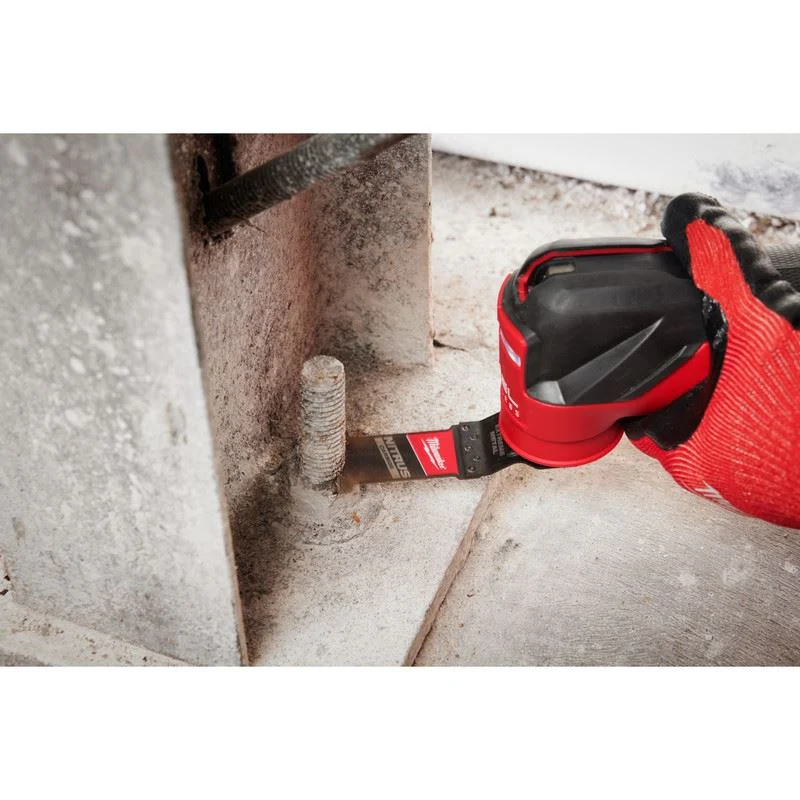 Milwaukee 49-25-1563 NITRUS CARBIDE Extreme Metal Universal Fit OPEN-LOK Multi-Tool Blade - 3pk - Image 6