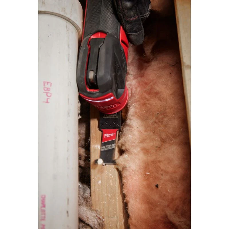 Milwaukee 49-25-1575 NITRUS CARBIDE Extreme Materials Universal Fit OPEN-LOK Multi-Tool Blade - 5pk - Image 4