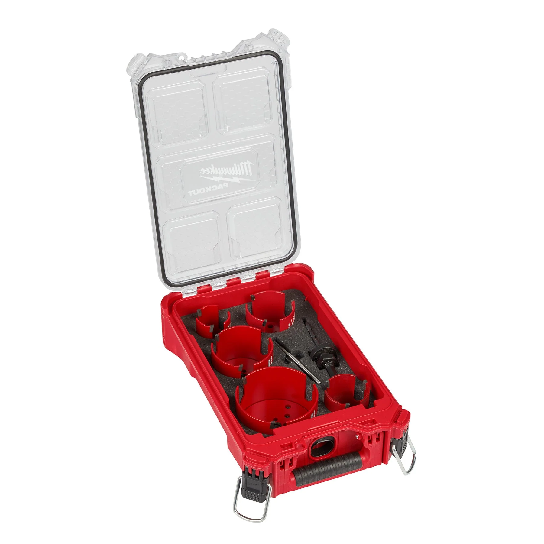 Milwaukee 49-56-9295 9 PC BIG HAWG™ with Carbide Teeth Hole Saw Kit w/ PACKOUT™ Compact Organizer - Image 4