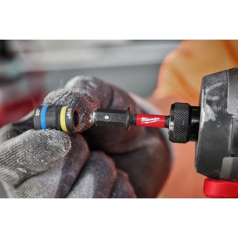 Milwaukee 49-66-4565 SHOCKWAVE Impact Duty QUIK-CLEAR 2-in-1 Magnetic Nut Driver Set 2PC - Image 5
