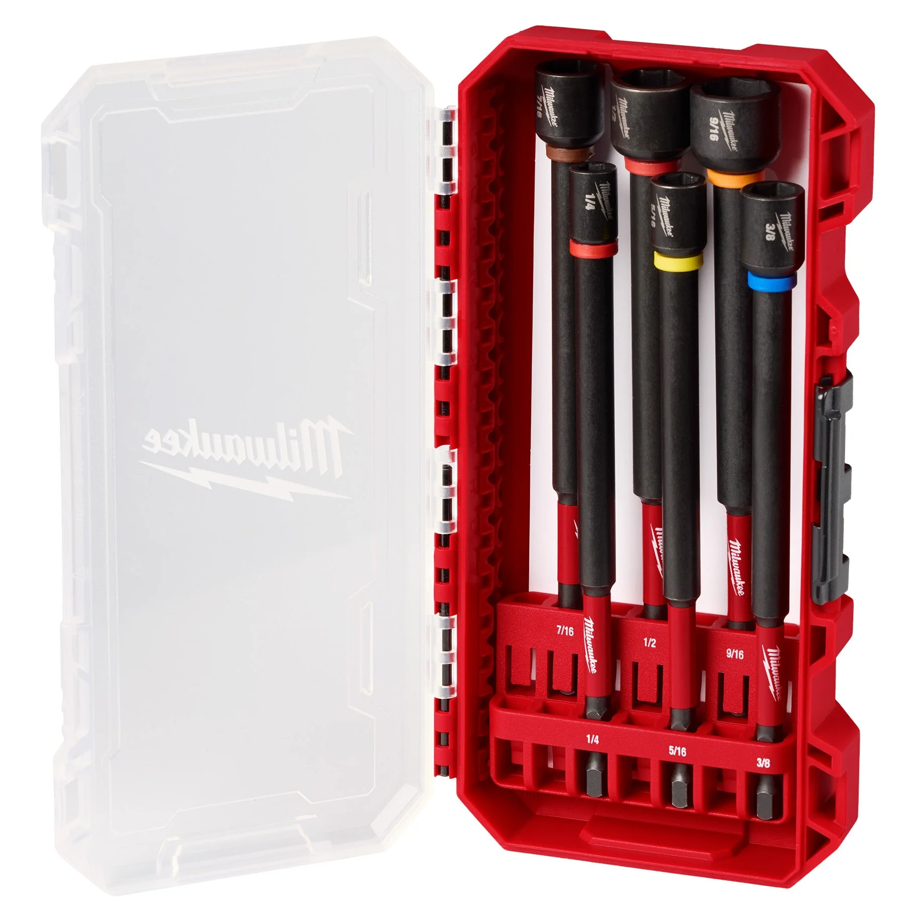 Milwaukee 49-66-4567 SHOCKWAVE Impact Duty™ 6" Magnetic Nut Driver Set 6PC - Image 2
