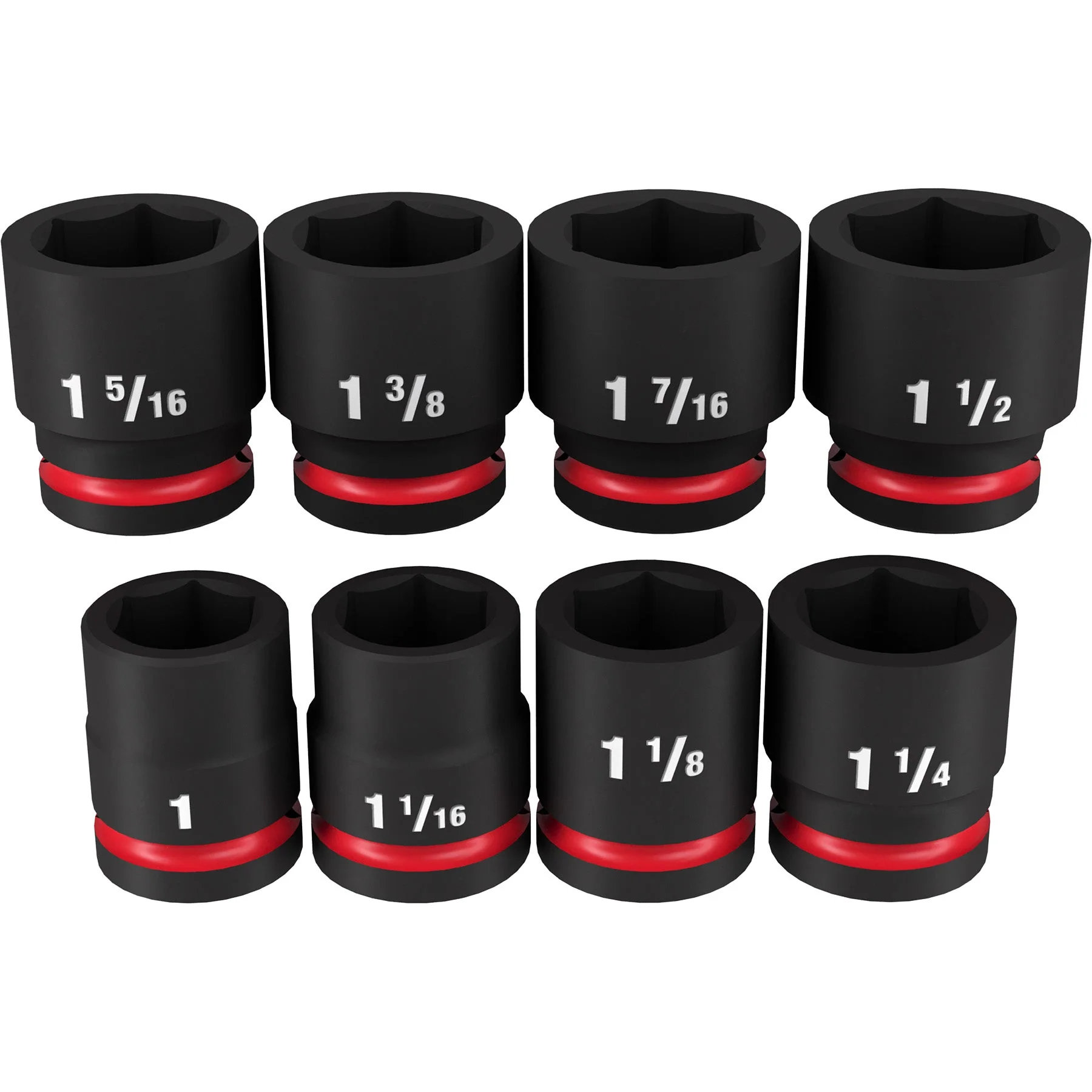 Milwaukee 49-66-7017 8PCSHOCKWAVE Impact Duty™ 3/4" Drive SAE Standard 6 Point Socket Set - Image 3