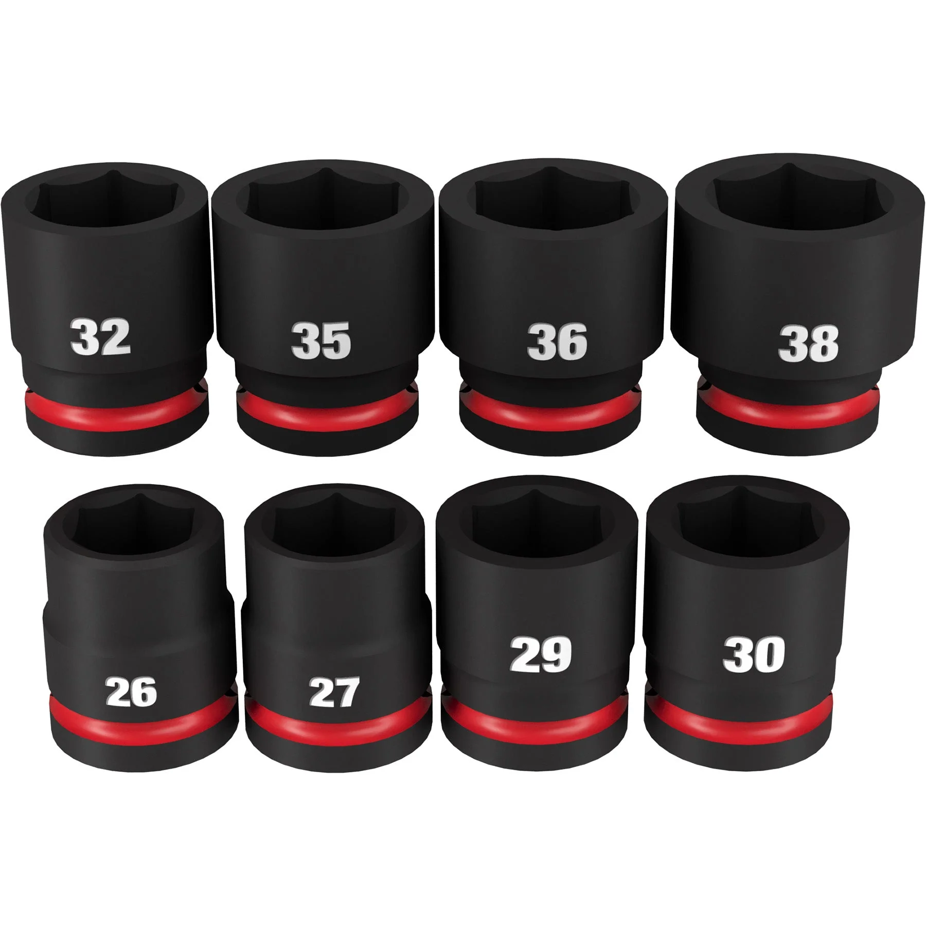 Milwaukee 49-66-7019 8 PC SHOCKWAVE Impact Duty™ 3/4" Drive Metric Standard 6 Point Socket Set - Image 3