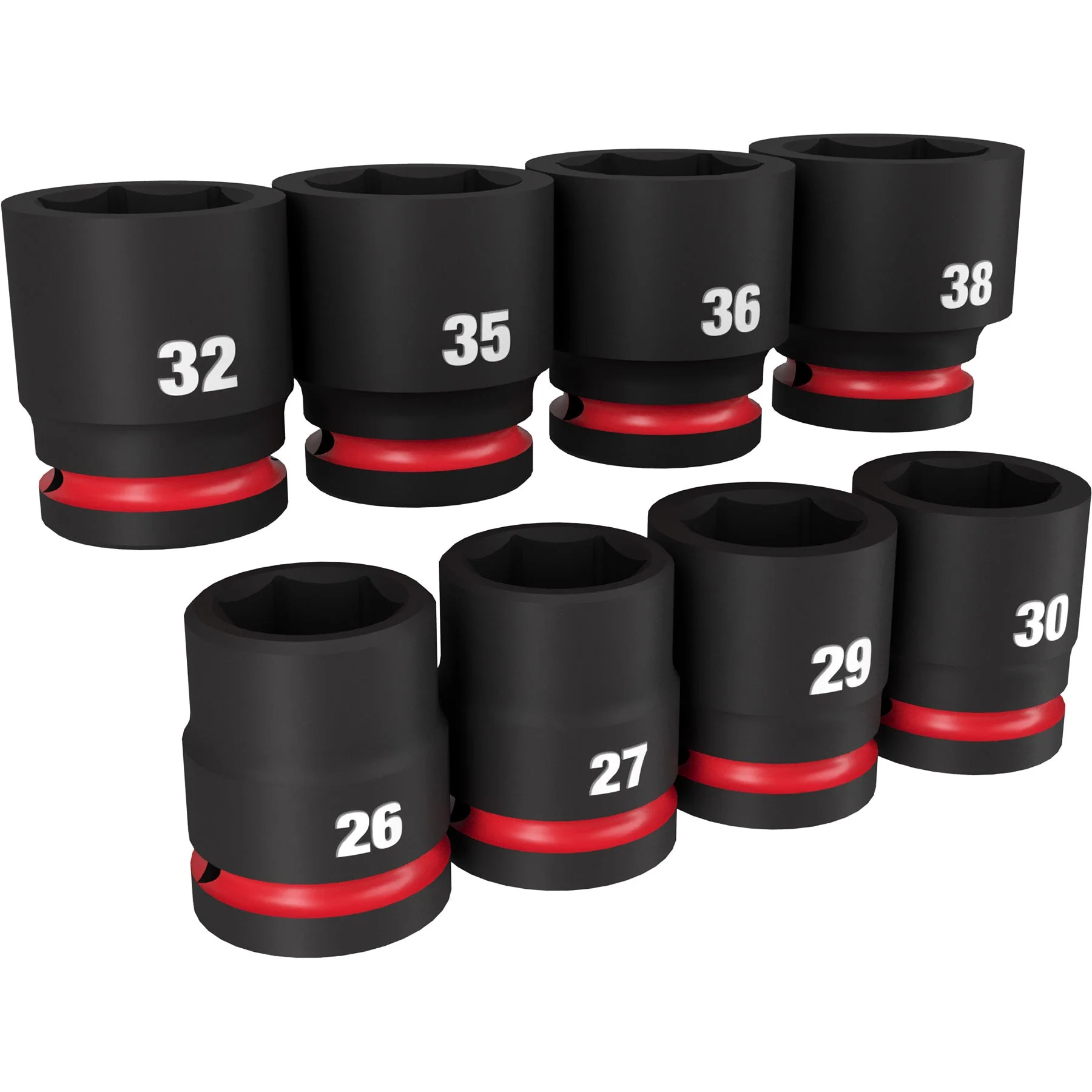 Milwaukee 49-66-7019 8 PC SHOCKWAVE Impact Duty™ 3/4" Drive Metric Standard 6 Point Socket Set - Image 4