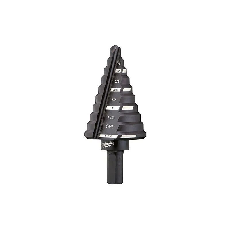 Milwaukee #5 Step Drill Bit, 1/4" - 1-3/8" by 1/8" - Image 3