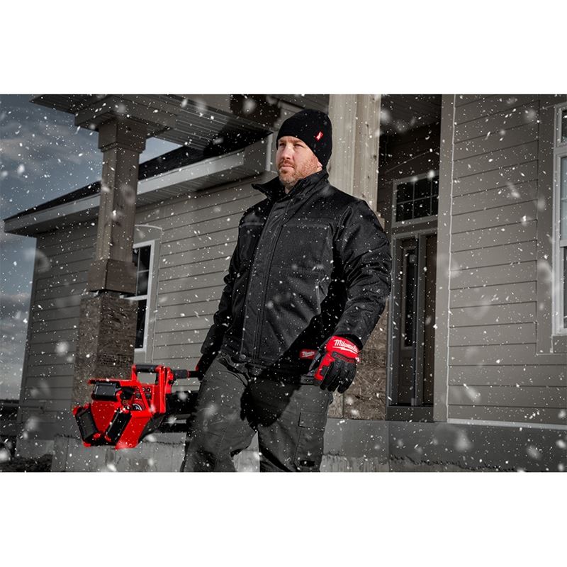 Milwaukee 506B Acrylic Cuffed Beanie - Black - Image 4