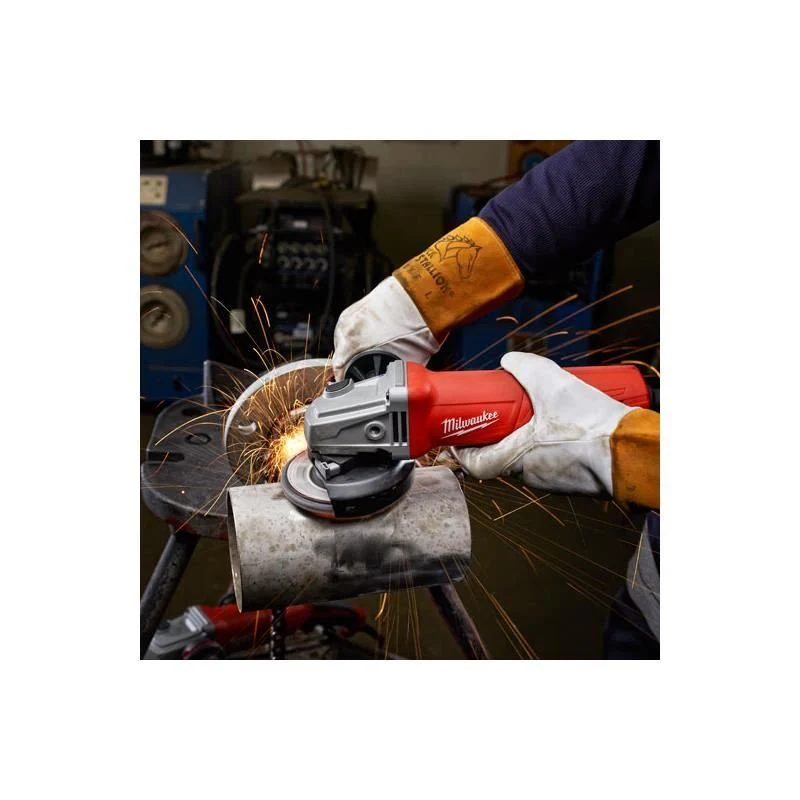 Milwaukee | 6146-30 11 Amp 4-1/2" Small Angle Grinder Paddle, Lock-On - Image 3