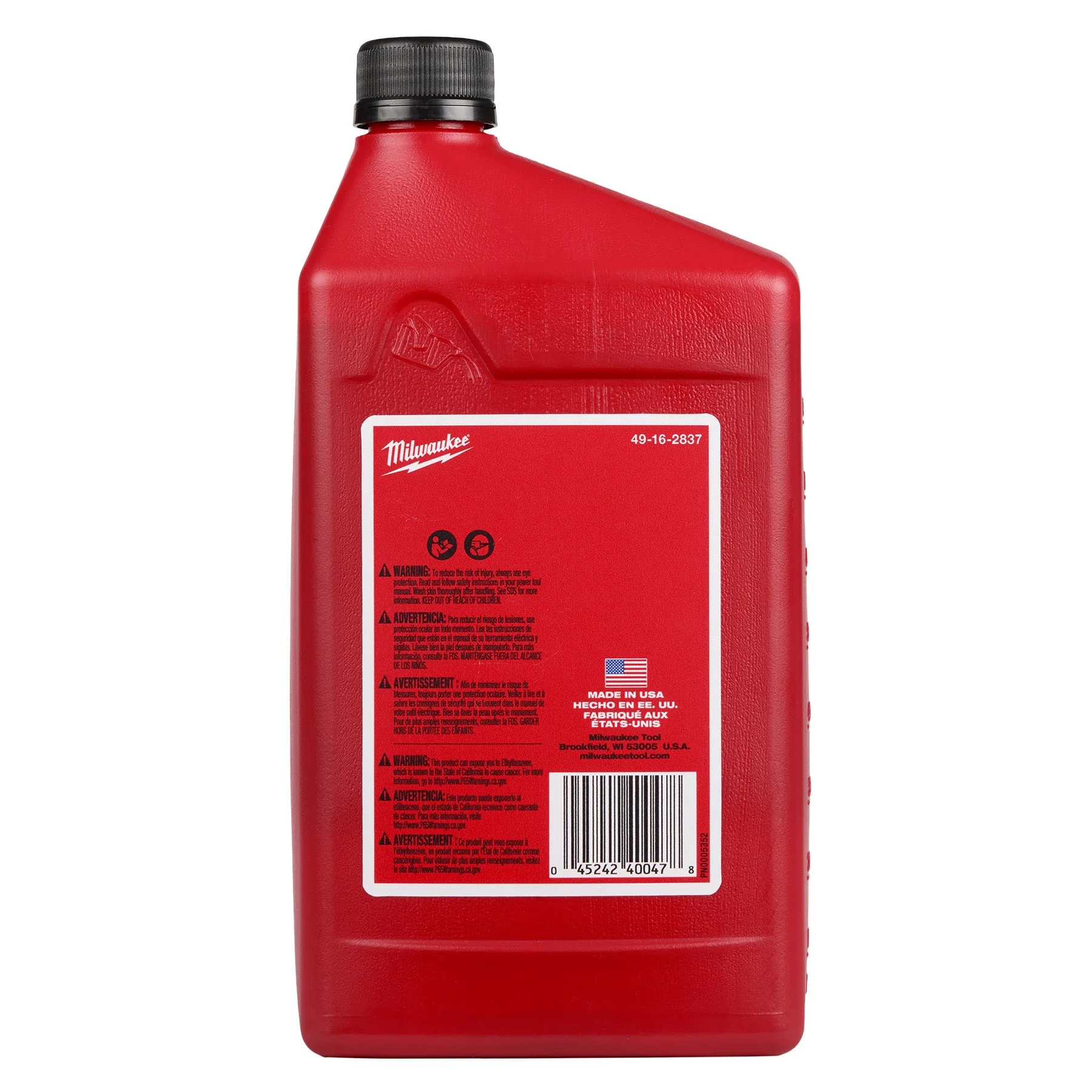 Milwaukee All Season Bar & Chain Oil - Quart - Image 3