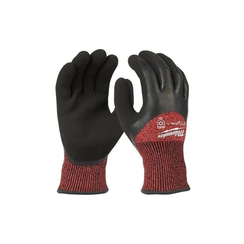 Milwaukee Cut Level 3 Insulated Winter Dipped Gloves - Image 5