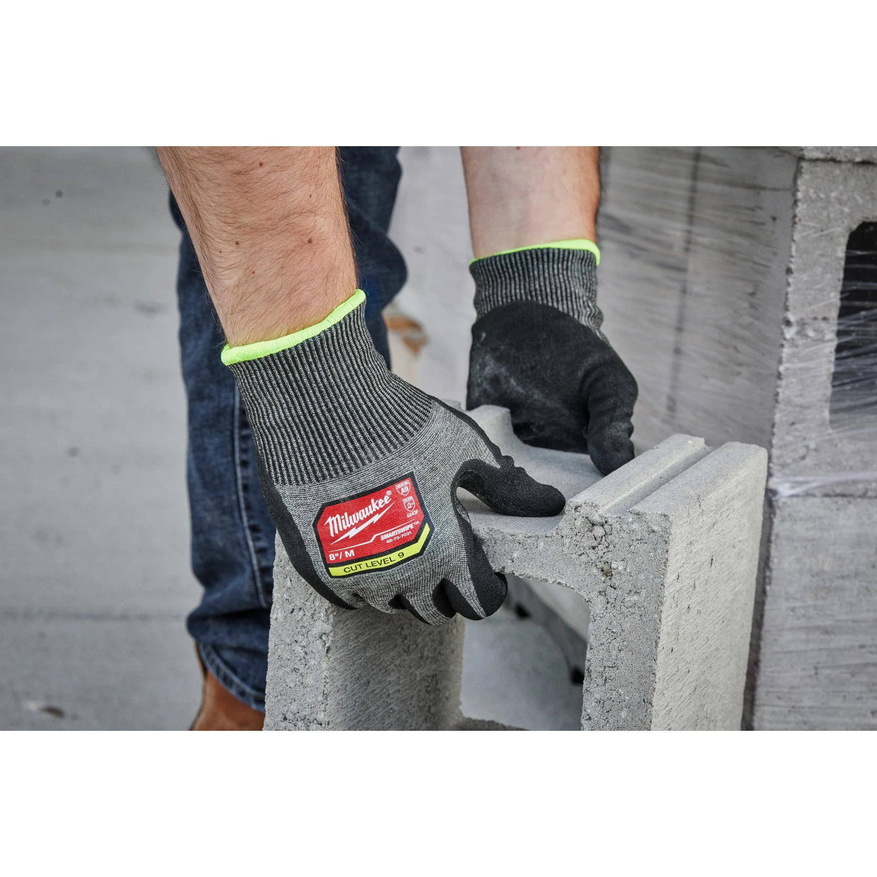 Milwaukee Cut Level 9 High-Dexterity Nitrile Dipped Gloves SM - Image 9