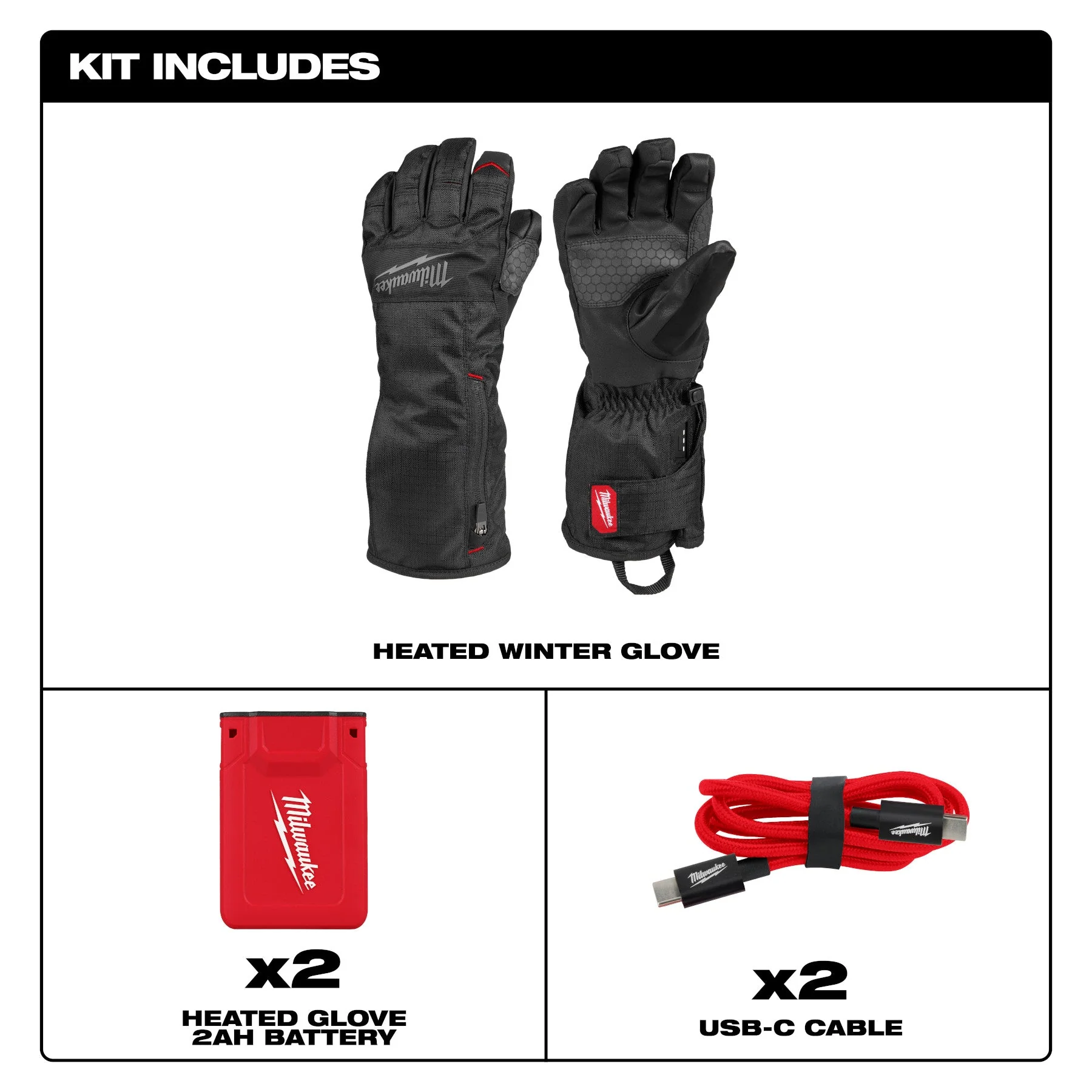 Milwaukee Heated Winter Gloves - Image 5