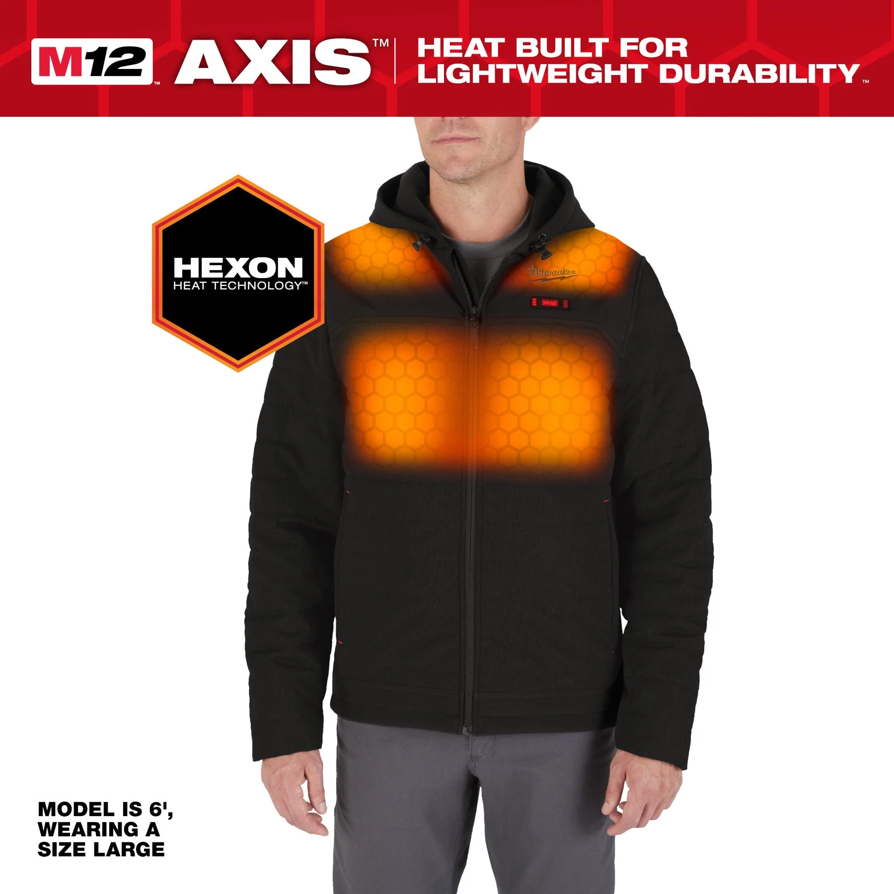Milwaukee M102-21 M12™ Heated AXIS™ Jacket - Image 8