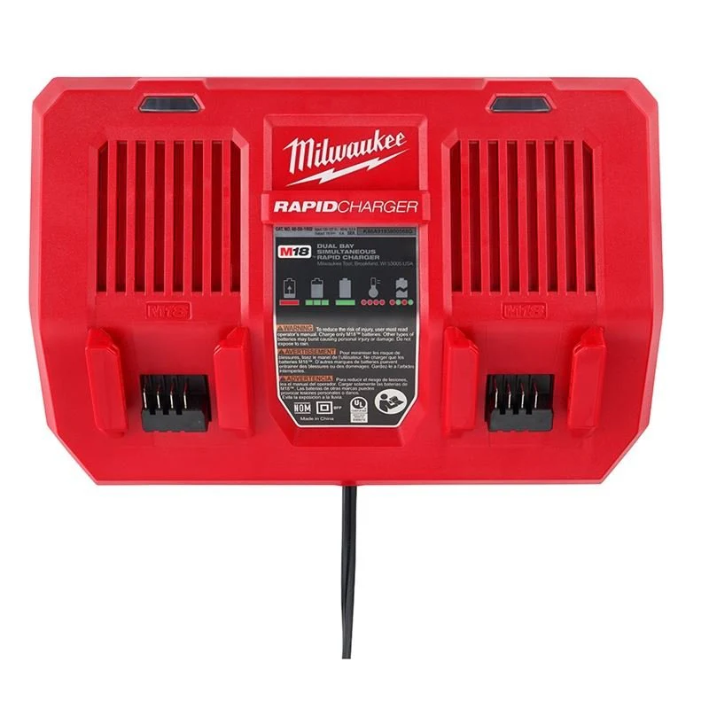 Milwaukee M18 Dual Bay Charger - Image 2