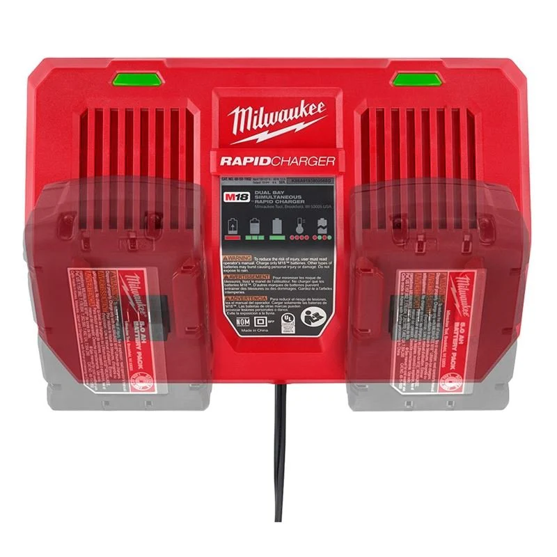 Milwaukee M18 Dual Bay Charger - Image 5